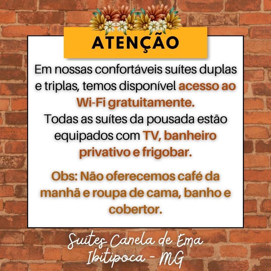 Suites Canela De Ema - Ibitipoca Conceição da Ibitipoca Exterior foto
